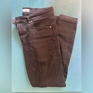LOFT Black Denim Skinny Jeans